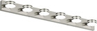 6-light Brushed Nickel Bathroom Vanity Light 36w Led 5500k Dimmable 360   Rotatin
