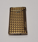 S t  Dupont Slim 7 Gold Fire Head Lighter   27715   New In Box  
