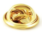 American Flag Gold Border Bike Motorcycle Hat Cap Lapel Pin Hp1950g