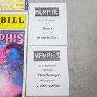 Memphis Broadway Playbill 2010 Montego Glover Musical Slips   Ticket Free Ship