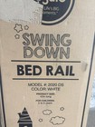 Regalo Swing Down Safety Bed Rail Guard Hide Away For Kids Baby 43 X 20 Inches