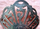 Sterling Silver Hair Comb Openwork Scroll Design  Edwardian 1905  aak 