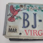 Authentic Personalized Virginia  Bj-a-dj Collectible License Plate One Of A Kind