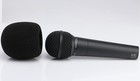 Replacement Microphone Windscreen Pop Filter Foam Cover Black 3 Pack Noise Reduc