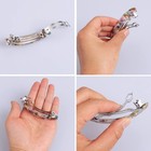 6 Pcs Acrylic Large French Hair Barrettes Clips For Women Thick Hair Long Hair  