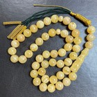 Natural Baltic Amber Misbaha Tasbih Islamic Prayer Beads 12mm 50 5g