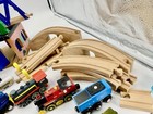 Thomas   Friends  Brio  17 Trains  Abbey Repair Shed  Train Shed  46 Piece Lot