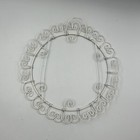 Vintage Beautiful Fancy Ornate White Wire Holder