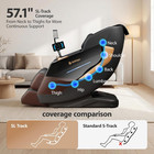 Massage Chair Full Body 4d Zero Gravity Massage Chair Recliner With 57 1  Sl-tra
