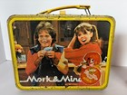Vintage 1979 Mork And Mindy Metal Lunch Box With 8 Oz Thermos Not Mint
