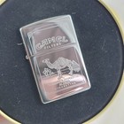 Vintage Zippo Camel Filters Turkish   Domestic Blend Chrome Lighter W  Tin 1995