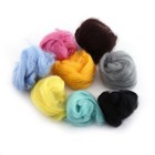 36 Colors Wool Fiber Dyed Roving For Needle Felting Hand  Set