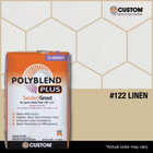 Polyblend Plus  122 Linen 1 Lb  Sanded Grout