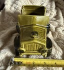 Vintage Antique Car Planter Convertible Ceramic Glaze  made In Japan   Green