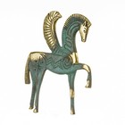 Pegasus Winged Horse Statue Solid Bronze Ancient Greek Handmade Museum Replica