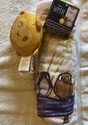 New Disney Wish Asha And Valentino 2-piece Bath Towel And Scrubby Set
