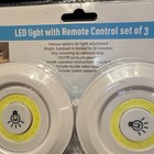 3x Under Cabinet  Led Light Kitchen Cupboard Shelf Counter Lighting Kit W remote