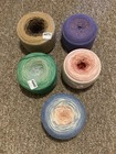 Yarn Sale Winter Yarn Wool Blend  Orlon Twirls Ombr    Cake Yarn Knit Crochet