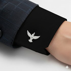Personalized Letter Cufflinks Men s Wedding Shirt Cuff Links Groom Gift