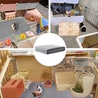 Guinea Pig Cage Liner  2 Pack - Washable  Reusable  Leakproof Fleece Bedding 