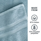 Mainstays Performance Cotton 6-piece Bath Towel Set  Super Soft Quick Dry Fade