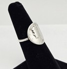 Vintage Women Signet Ring Authentic Mercury Dime Coin 1937 Size 5 5 - 3 3g