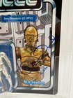 Jsa C-3po Custom Card Back Authentic Vintage Figure Signed By Anthony Daniels