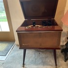1950s Magnavox Record Player end Table 