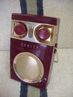 Zenith Royal 500 1956 Absolutely Beautiful Red Works Excellent Recapped Repaired