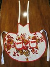  Vintage  Bright Floral   Apron With 2 Pockets 