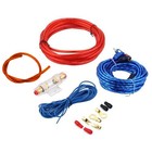 0 4 8 Gauge Audio Subwoofer Sub Amp Rca Car Amplifier Wiring Kit Power Cable New
