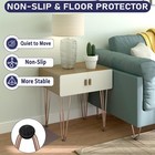 Goyugore 16  Hairpin Table Legs Set 4 Antique Copper Metal Floor Protectors