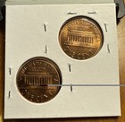 1968-p   D Lincoln Memorial Cents  From Original Bu Rolls  Cherry Red       6807