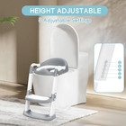 Potty Training Toilet With Step Stool Ladder Toddler Kids Seat For Boys Girls