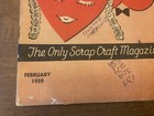 Pack O Fun  The Only Scrap Craft Magazine February 1959 Valentine s Day Projects