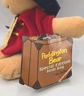 Vintage 2000 Paddington Bear Special Edition Bean Bag Red Coat W Tag Bb28