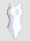 S-xxxl Women Tight Bodysuit Jumpsuit Glossy High Cut Leotard Swimsuit Dancewear