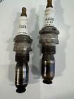 2 X Rare Ww2 Era Vintage Auburn I-57 Spark Plugs  Warbird