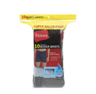 Hanes Men s Super Value Pack Assorted Boxer Briefs  10-pack Soft And Breathable