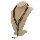 Nakshabandi Tariqah Small 5x8mm Tasbih Tamarind Wood 196ct - Muslim Prayer Bead