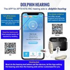 Bluetooth Hearing Aids Rechargeable App Digital    champagne   