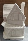 Funeral Parlor Village House Ready To Paint Ceramic Bisque