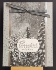 Stampin Up Peaceful Place Dsp   Christmas Wishes   Card Kit- Makes 4  Gorgeous 