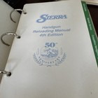 Sierra Bullets 50th Anniversary Handgun Reloading Manual-ring Binder 4  Edition