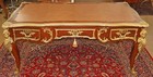    bronze Mounted Louis Xv French Style Kingwood Writing Desk Bureau Plat