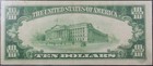 1929 Xf40 Fr  1860-d Federal Reserve Bank Note 10    Pcgs  Sn D02185400a