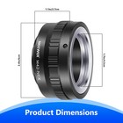 Neewer Adjustable M42 Screw Lens To Sony Nex E-mount Camera Mount Adapter