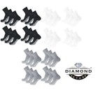 Wholesale Mens Ankle Gripper Non Skid Diabetic Socks Non Binding Loose Fit Top