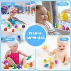 6 Color Changing Dinosaurs Bath Pool Beach And Water Toys For Toddlers Kids 1-3