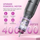 Portable Electric Nail Drill For Acrylic Gel Nails  Cordless 40000rpm Efile